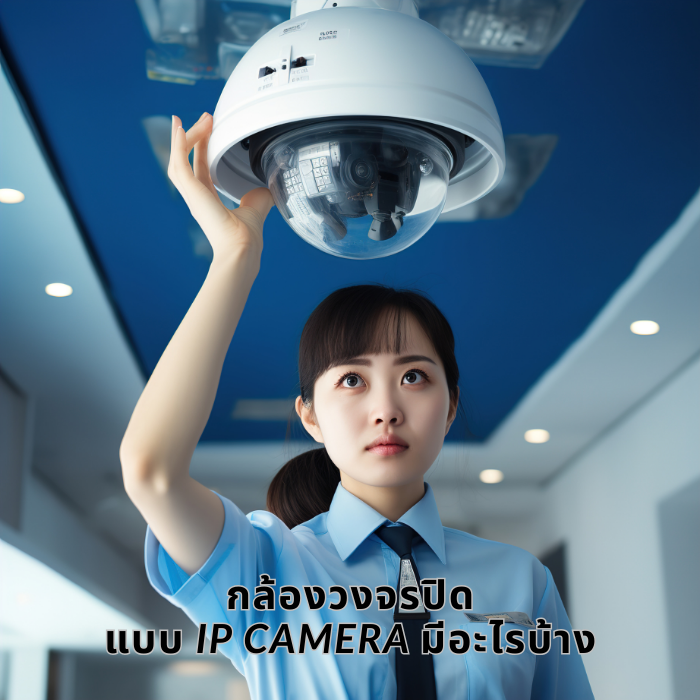 กล้องวงจรปิดแบบ IP Camera มีอะไรบ้าง